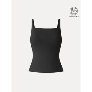 OGL stretch cotton pointelle wide strap Brami top